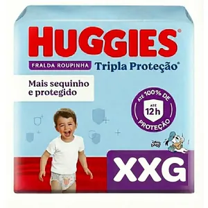 HUGGIES Tripla Proteção Roupinha XXG