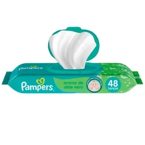 PAMPERS Lenço Umedecido Pampers Aroma de Aloe Vera 48 unidades