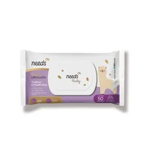 NEEDS Toalhas Umedecidas Needs Baby Ultrasafe 50 Unidades
