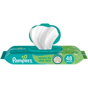 PAMPERS Lenços Umedecidos Pampers Aroma de Aloe Vera 48 Unidades