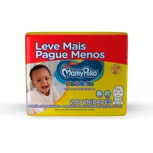 MAMYPOKO Lenço Umedecido Mamypoko Dia&Noite Aloe Vera Macio Sem Álcool 200 unidades