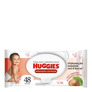 HUGGIES Lenço Umedecido Huggies Hidratação e Nutrição Contra Assaduras 48 Unidades