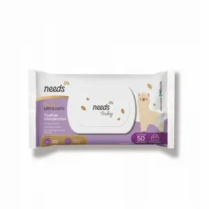 NEEDS Toalhas Umedecidas Needs Baby Ultrasafe 50 Unidades