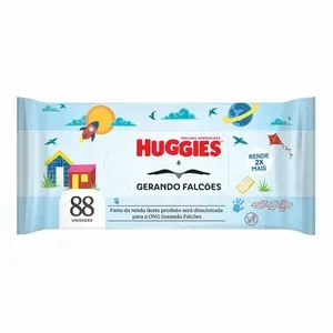 HUGGIES Lenço Umedecido Huggies Gerando Falcões 88 unidades 