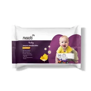 NEEDS Lenço Umedecido Needs Baby Camomila 96 Unidades