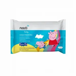 NEEDS Lenço Umedecido Needs Baby Peppa Pig 44 Unidades