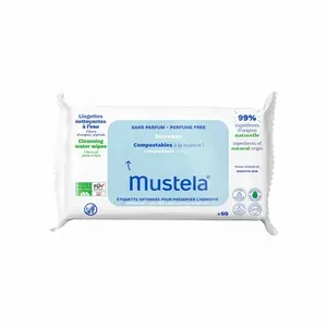 MUSTELA Lenço Umedecido Vegetal Mustela Compostáveis